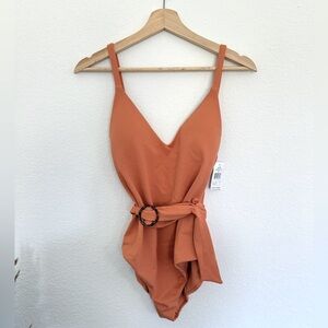 WET Swimwear One Piece Terracotta Swimsuit